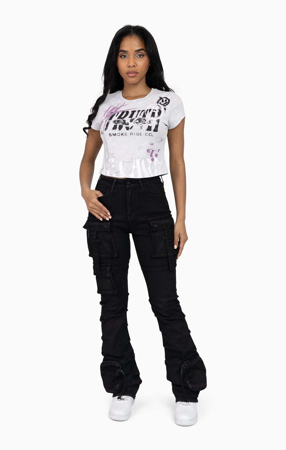 Women's Faux Double Layered T-Shirt