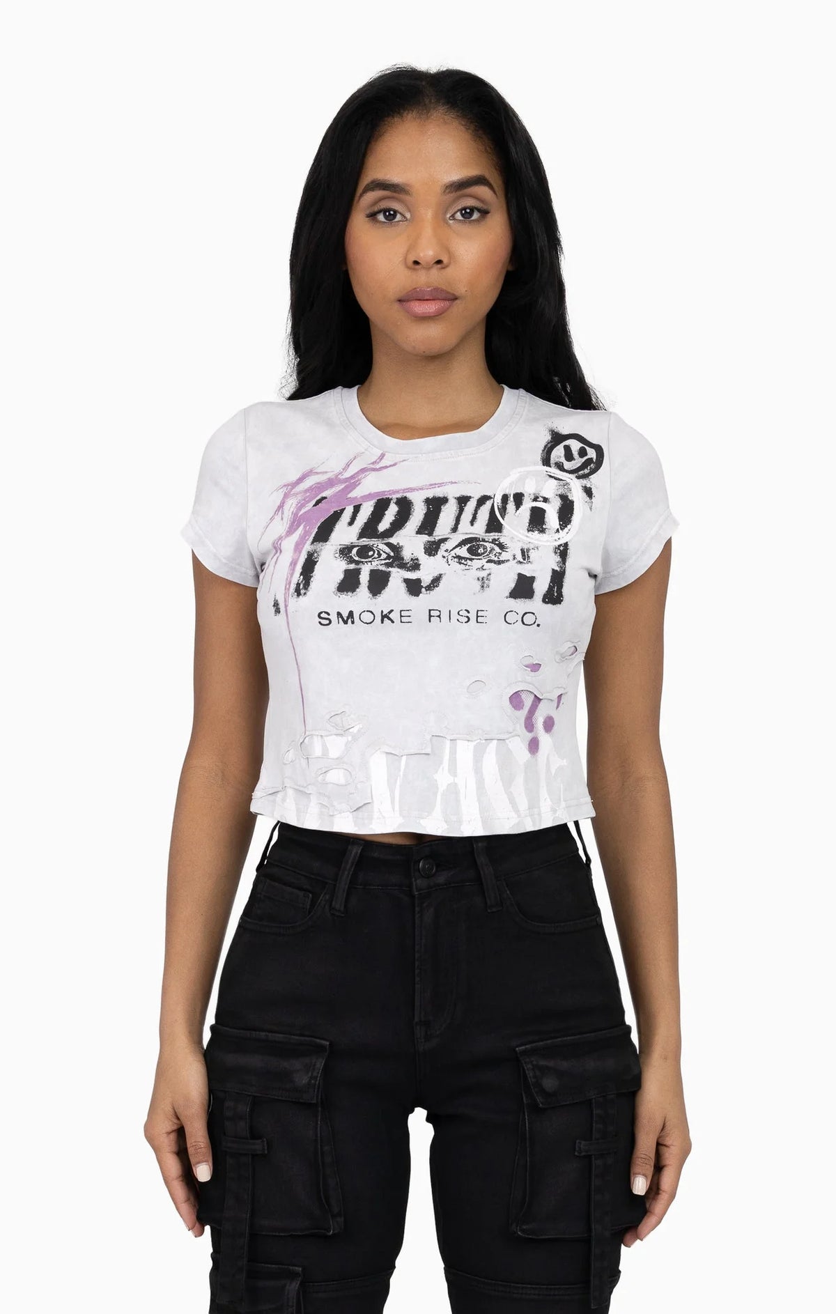 Women's Faux Double Layered T-Shirt