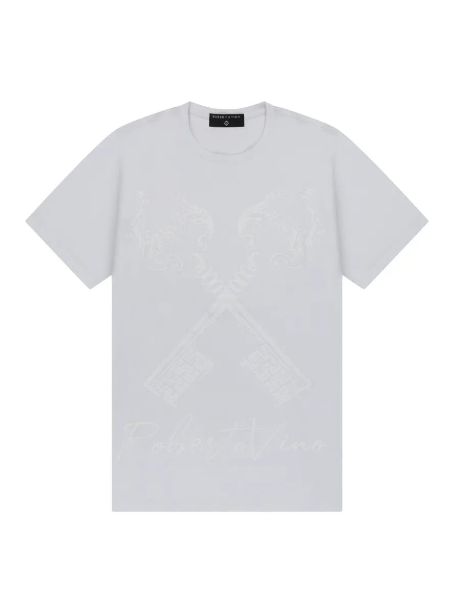 Men's Vino Keys Crew Neck T-Shirt Roberto Vino - Tops and Bottoms USA