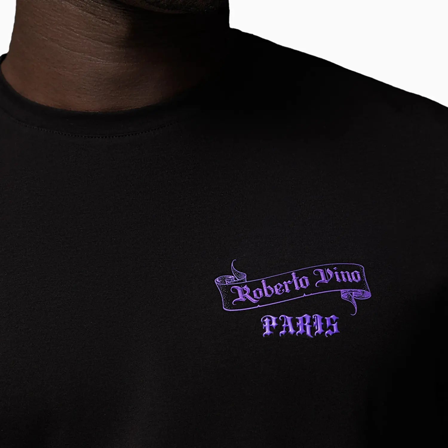 Men's One Paris Short Sleeve T-Shirt Roberto Vino - Tops and Bottoms USA