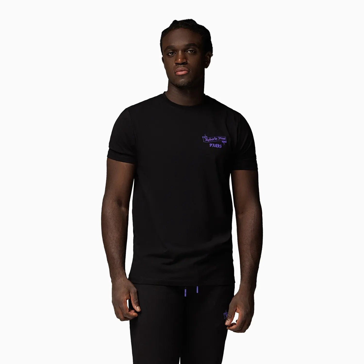 Men's One Paris Short Sleeve T-Shirt Roberto Vino - Tops and Bottoms USA