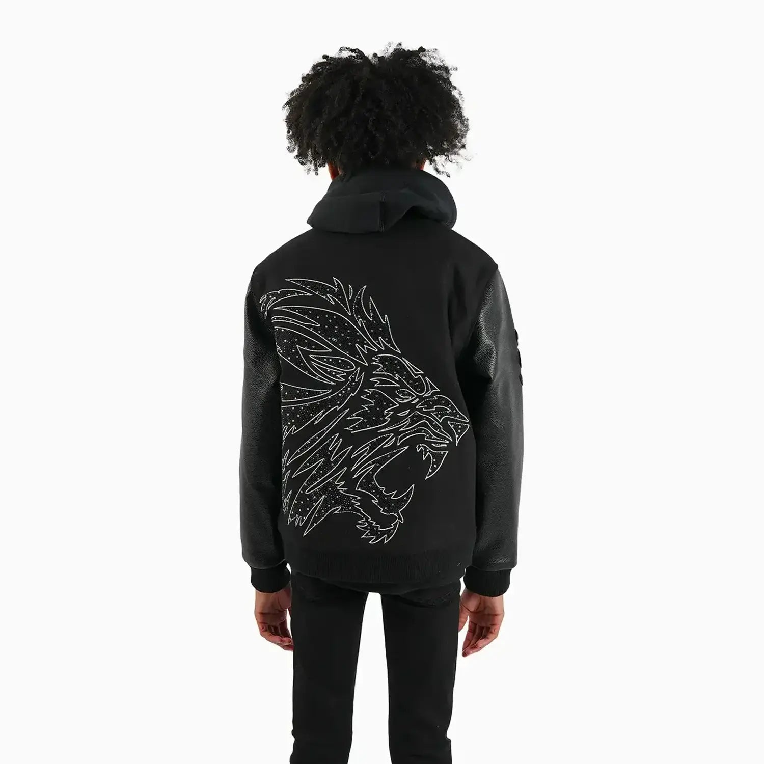 Kid's Beast Wool Varsity Jacket