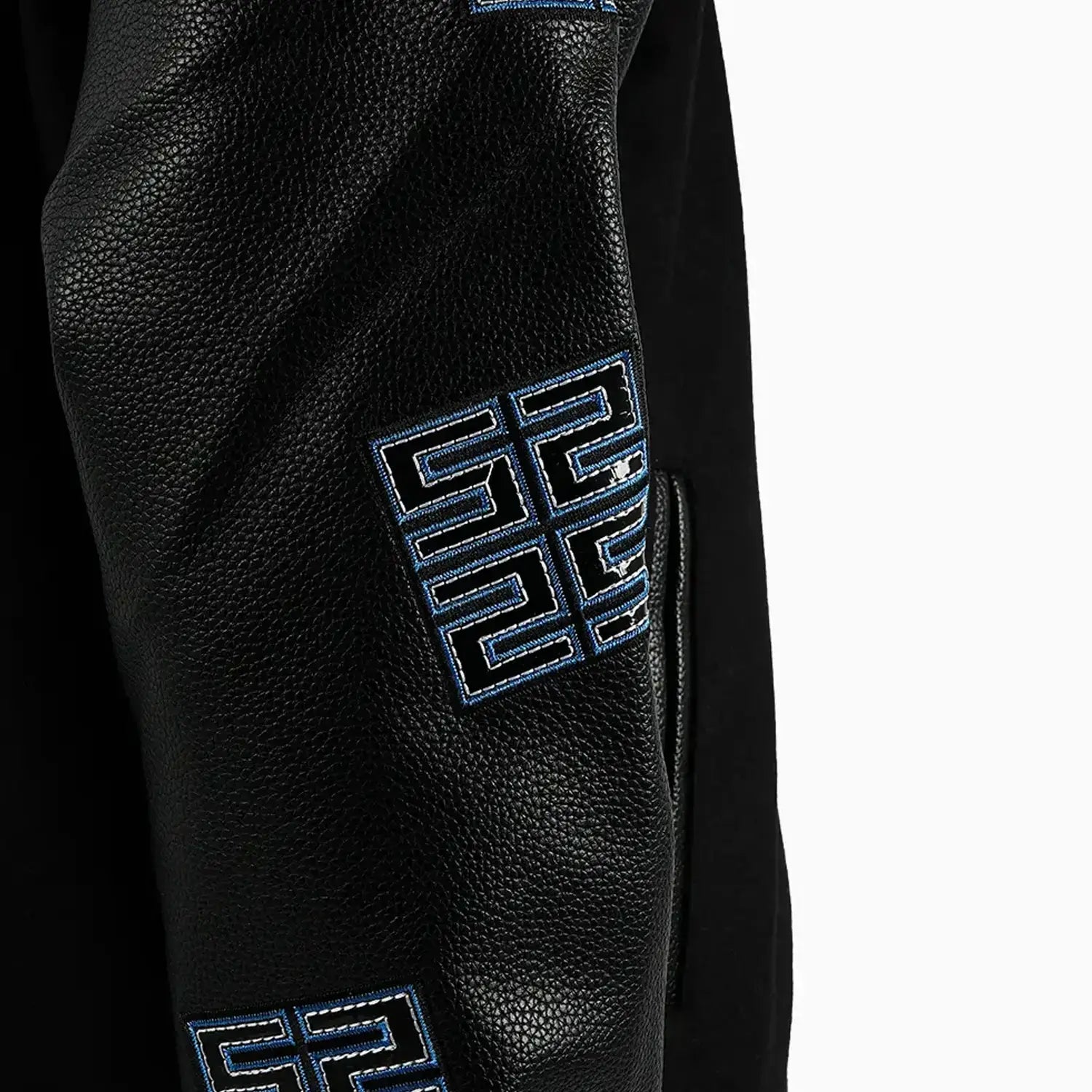 Kid's Reflective Wool Varsity Jacket