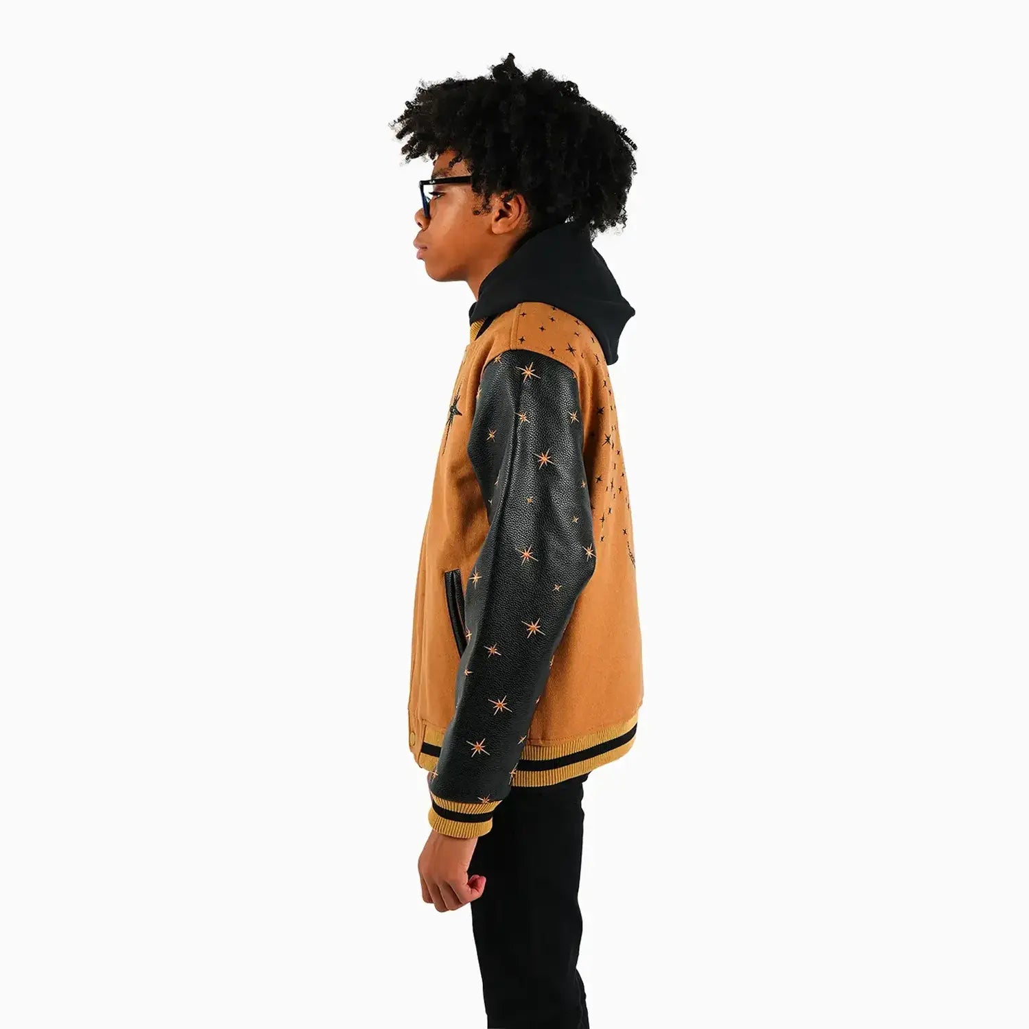 Kid's Faded Wool Varsity Jacket