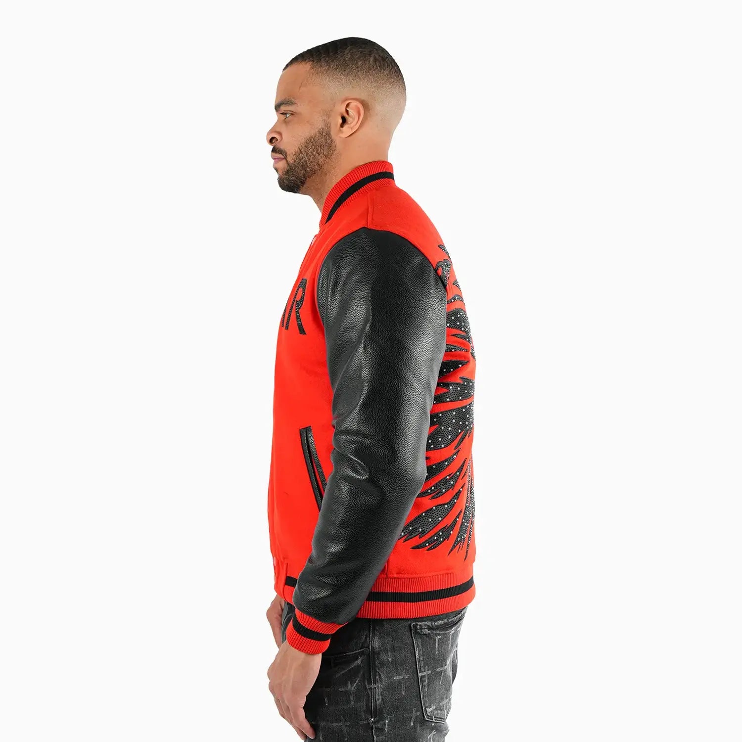 Men's Beast Wool Varsity Jacket