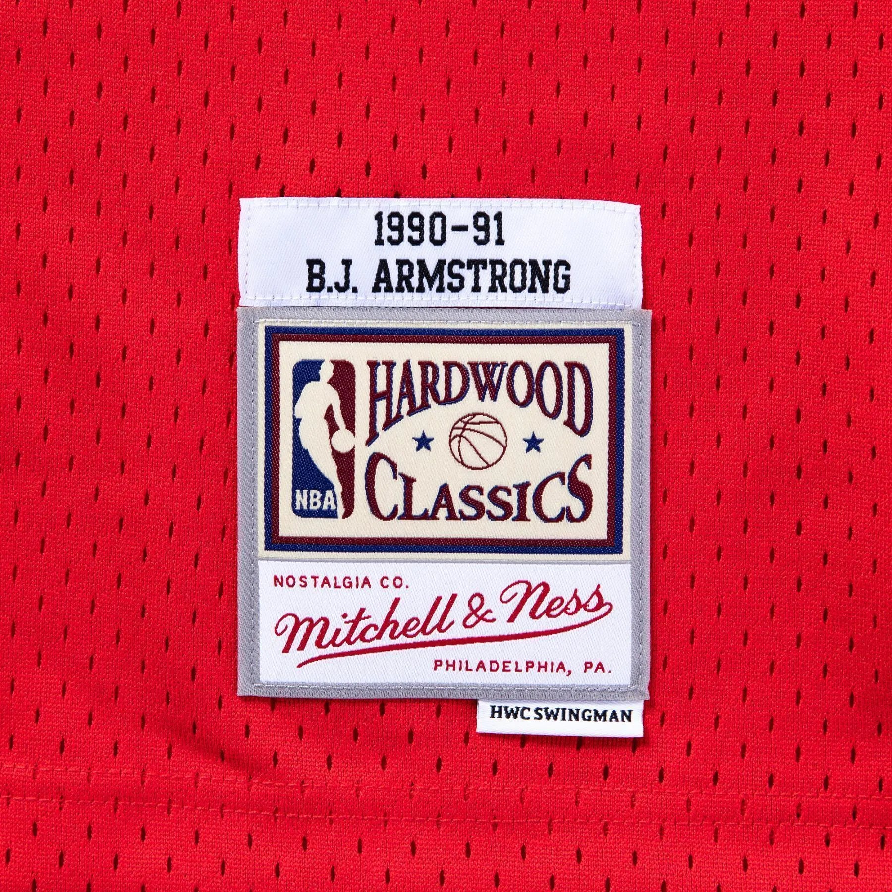 Swingman B. J. Armstrong Chicago Bulls NBA 1990-91 Jersey