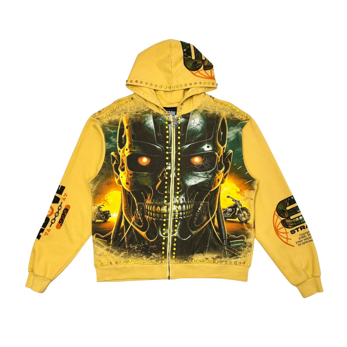 Men's Robot Full-Zip Hoodie