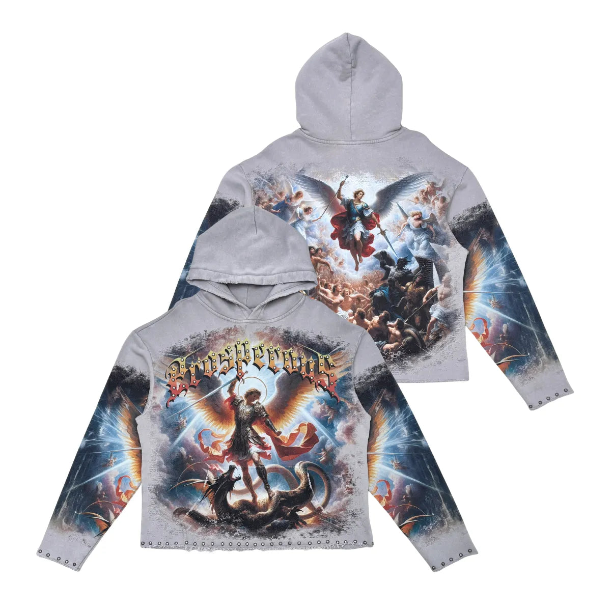 Men's Prosperous Pull Over Hoodie