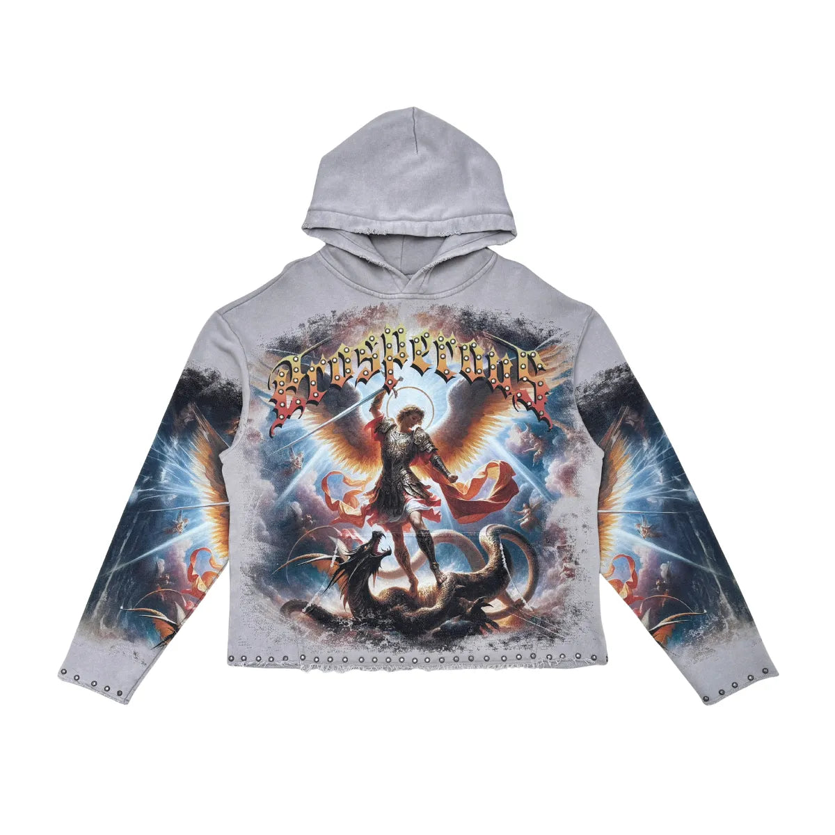 Men's Prosperous Pull Over Hoodie