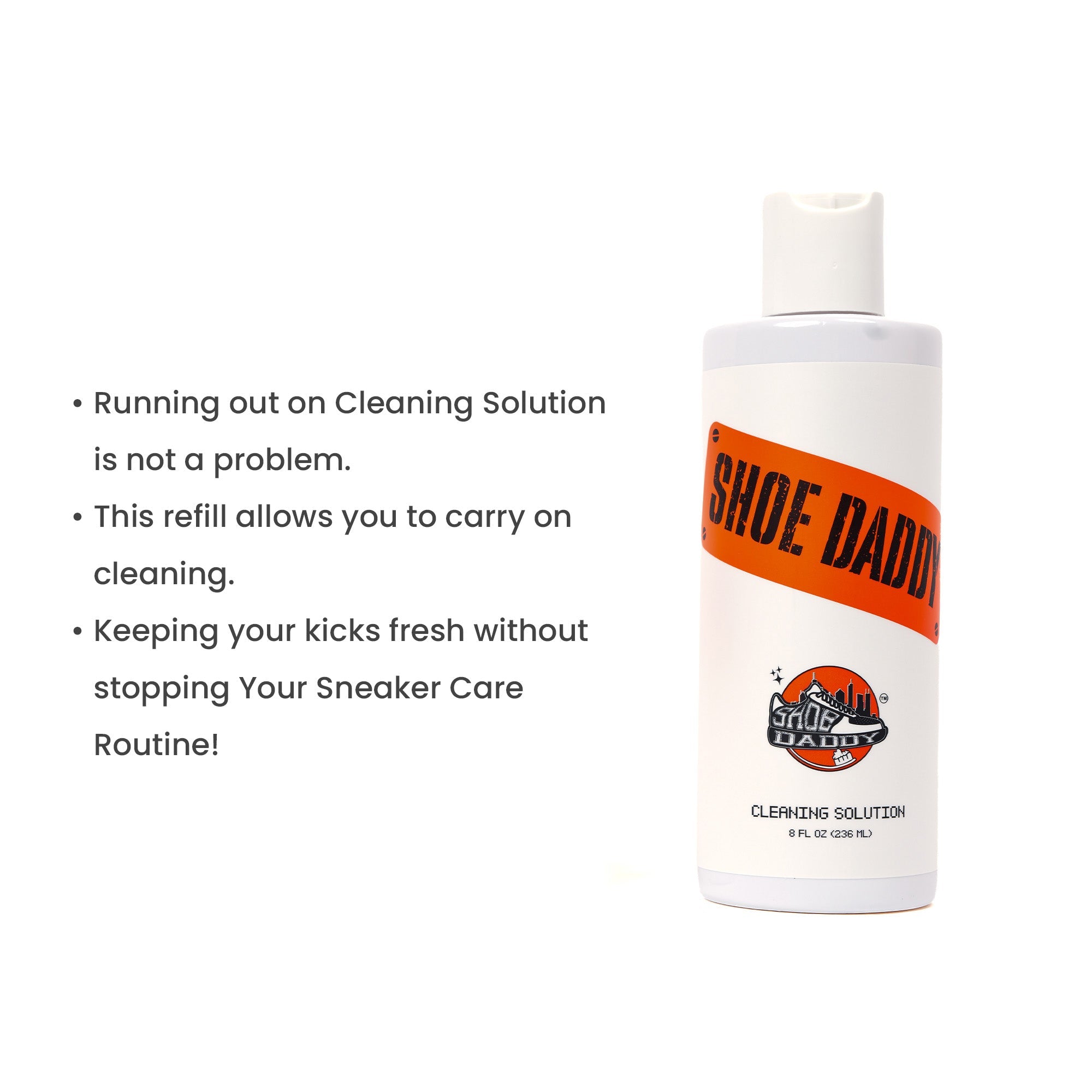 ShoeDaddy Shoe Cleaning Foam Bottle (8 OZ)