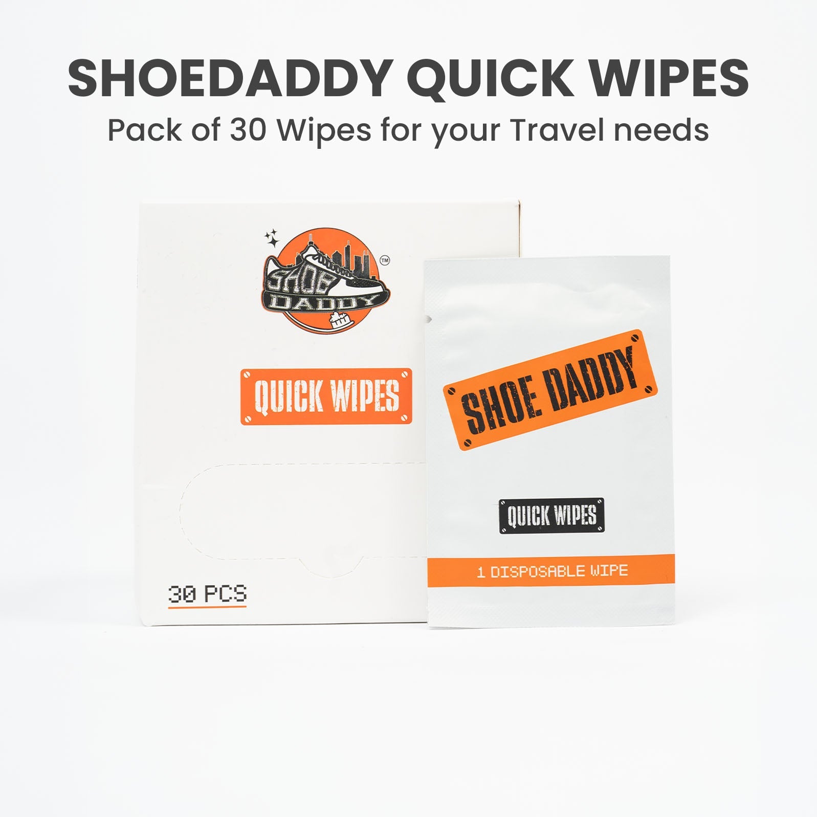 ShoeDaddy Quick Wipes 30pcs