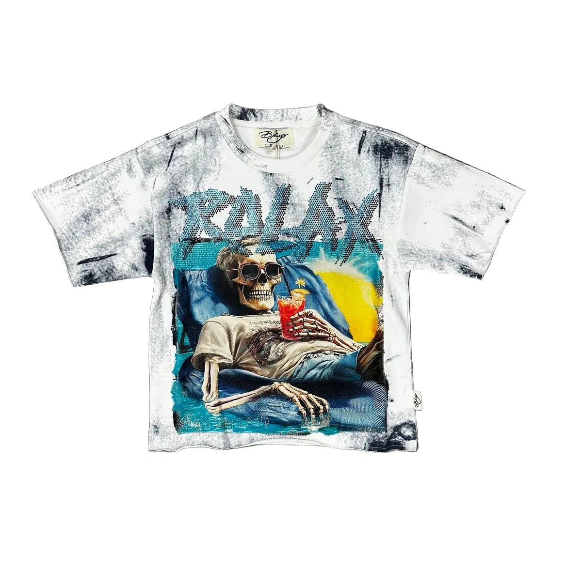 Kid's Relax F Terry Cropped T-Shirt