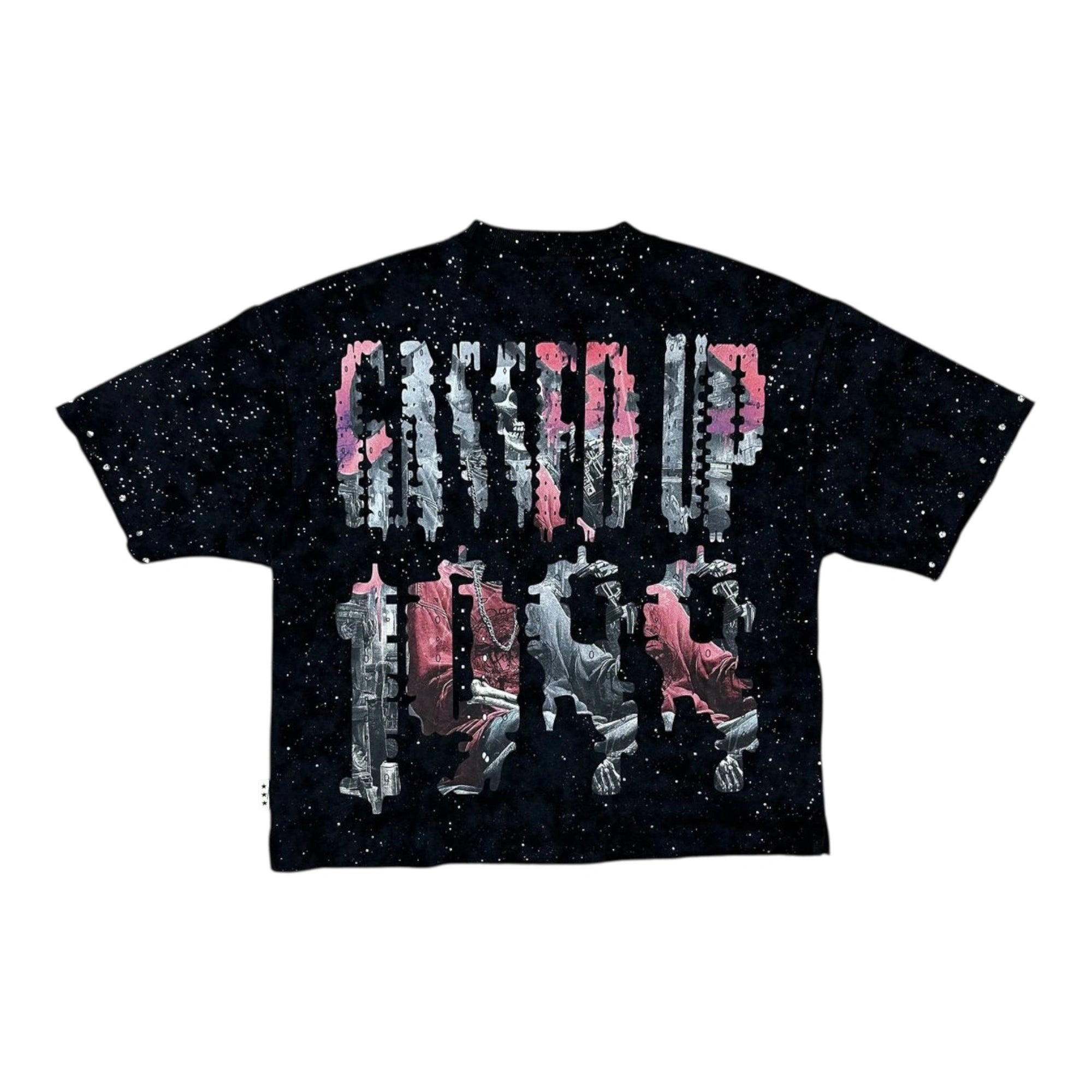 Kid's Gassed F Terry Cropped T-Shirt