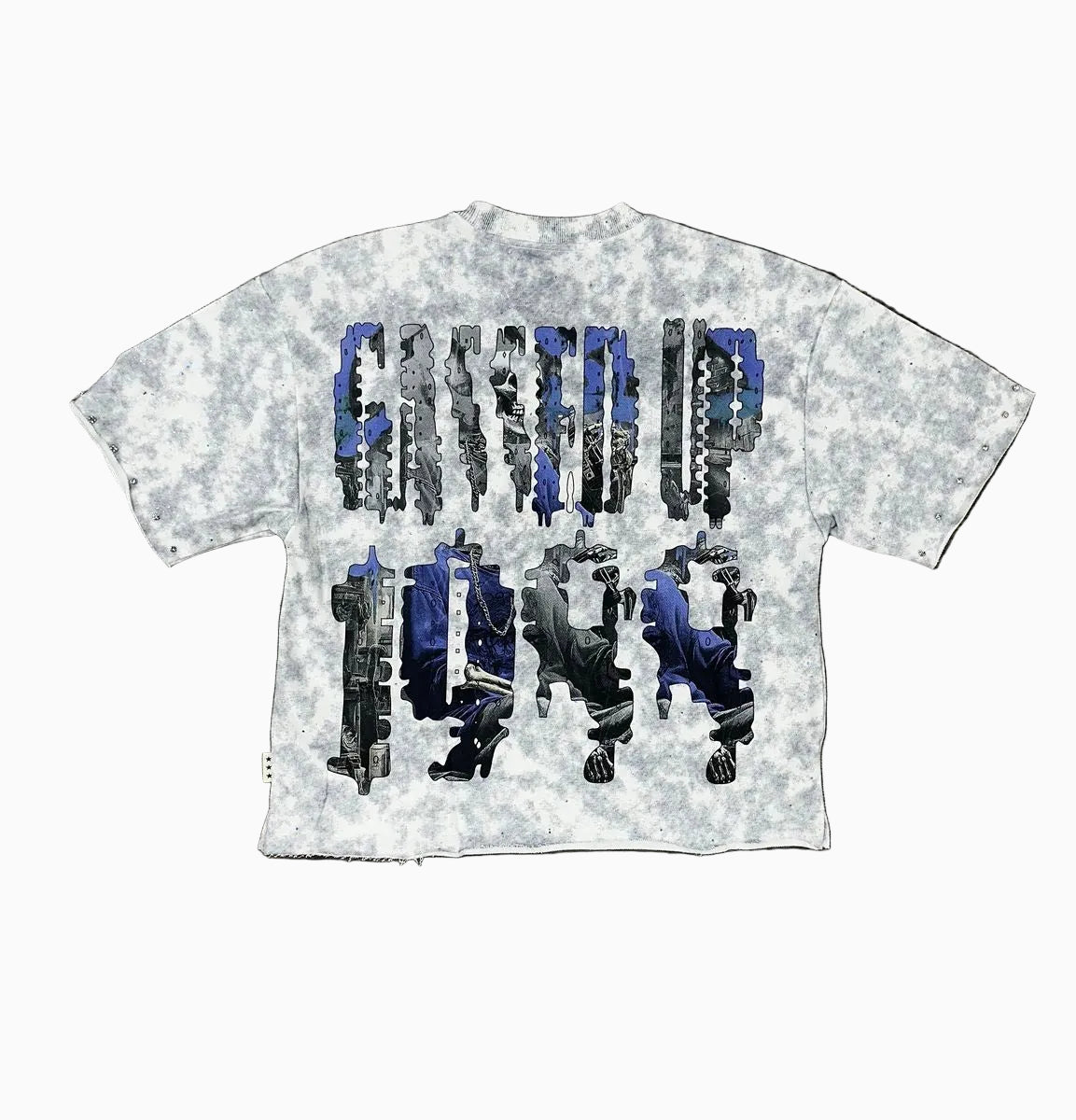 Kid's Gassed F Terry Cropped T-Shirt