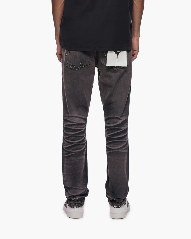 Men's TYRANT Black Wash Straight Denim Pant
