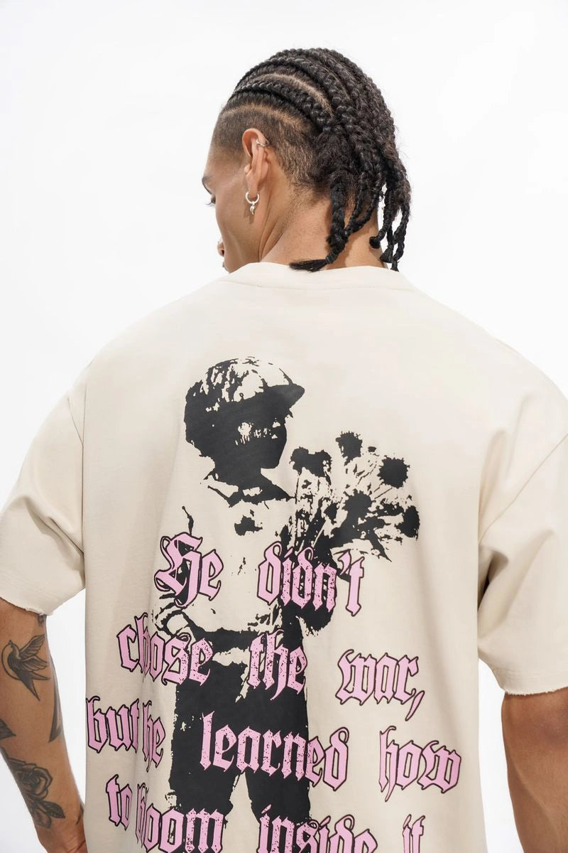Men's Thorns and Purpose Pale Apricot T-Shirt