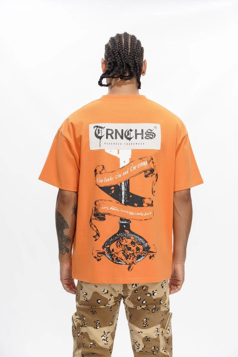 Men's Key To War Orange T-Shirt