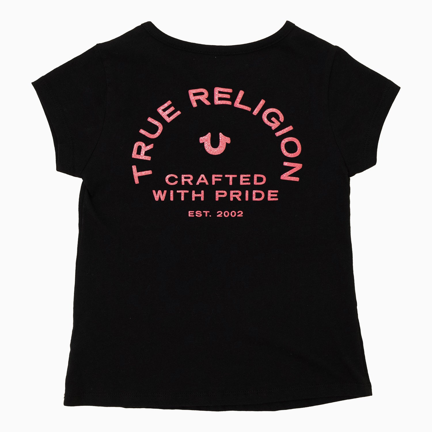 True Religion Kid's Branded Logo Short Sleeves T Shirt