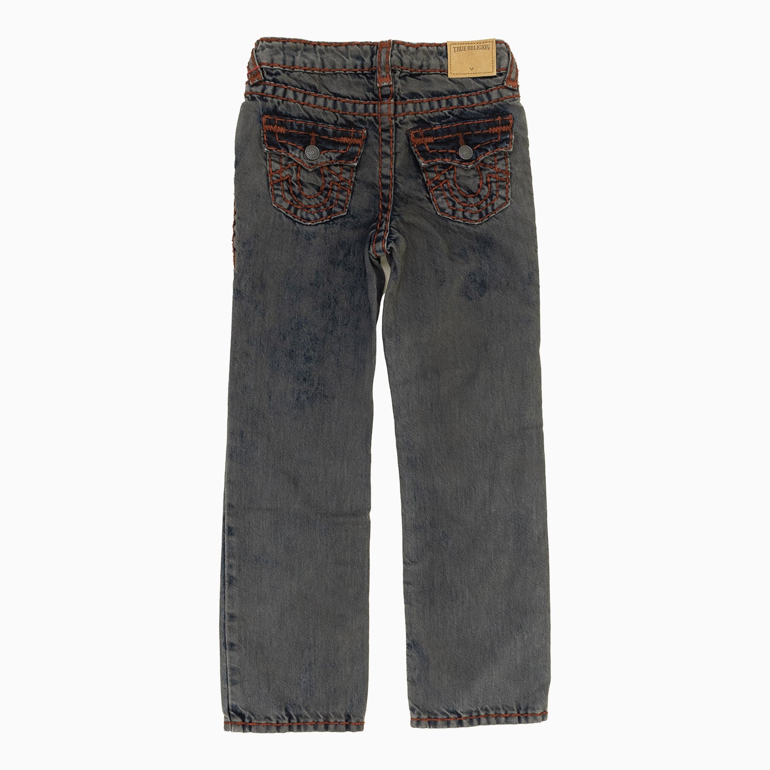 True Religion Kid's Ricky Contrast Super Denim T Pant-tr736jn106