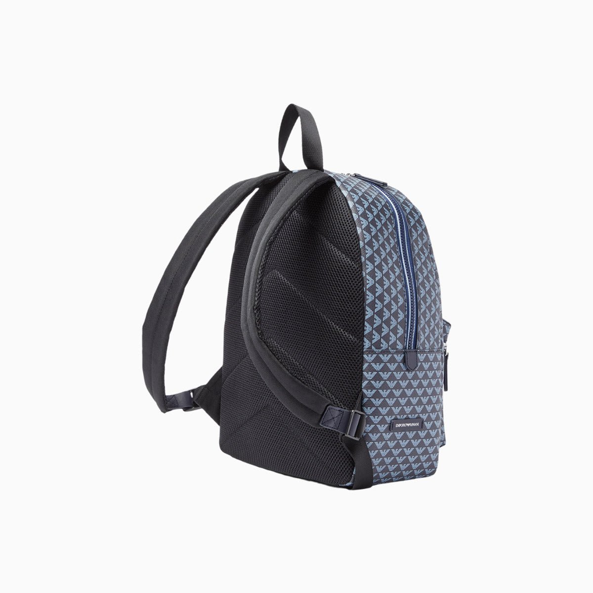 armani kids backpack Emporio Armani Boy's Logo leather Backpack