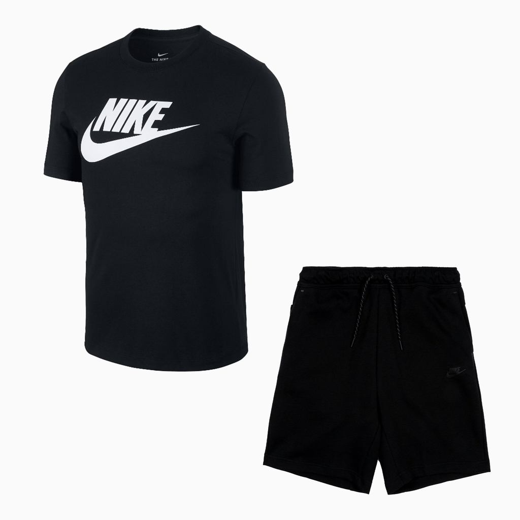 Nike Men's Sportswear T Shirt And Shorts Outfit