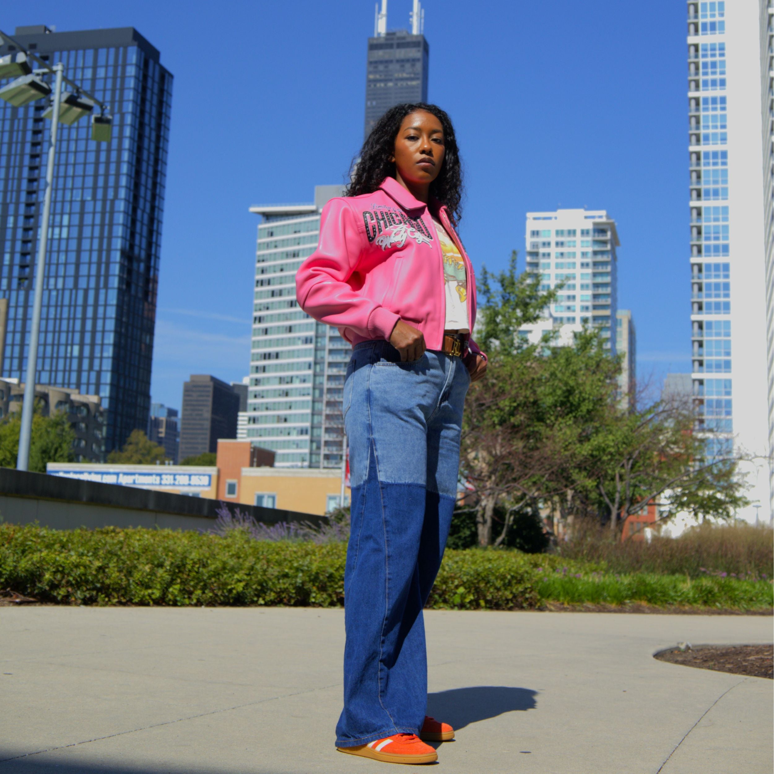 Pelle-Pelle X TB Women's Windy City Leather Jacket