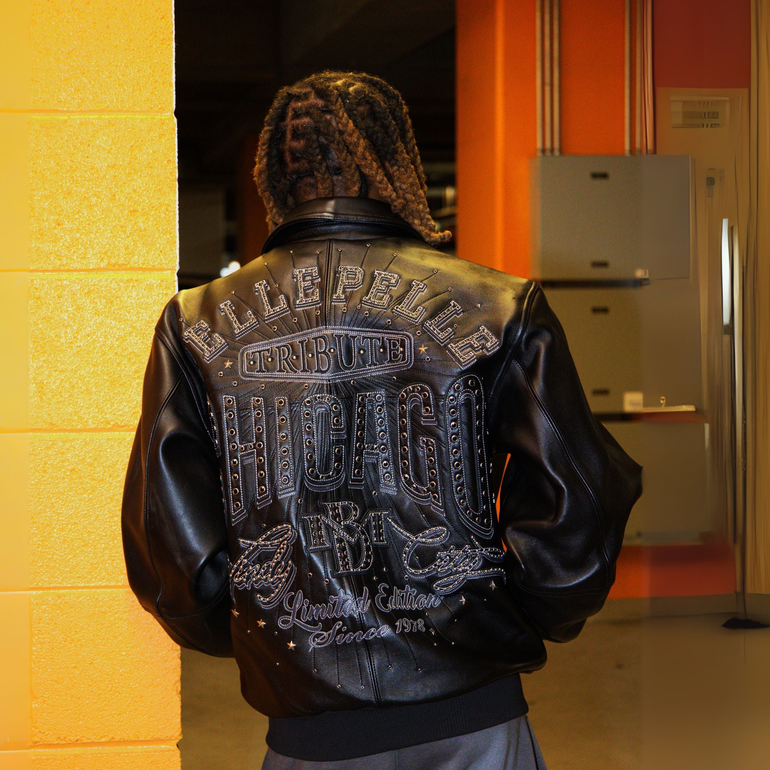 Pelle-Pelle X TB Men's Windy City Leather Jacket