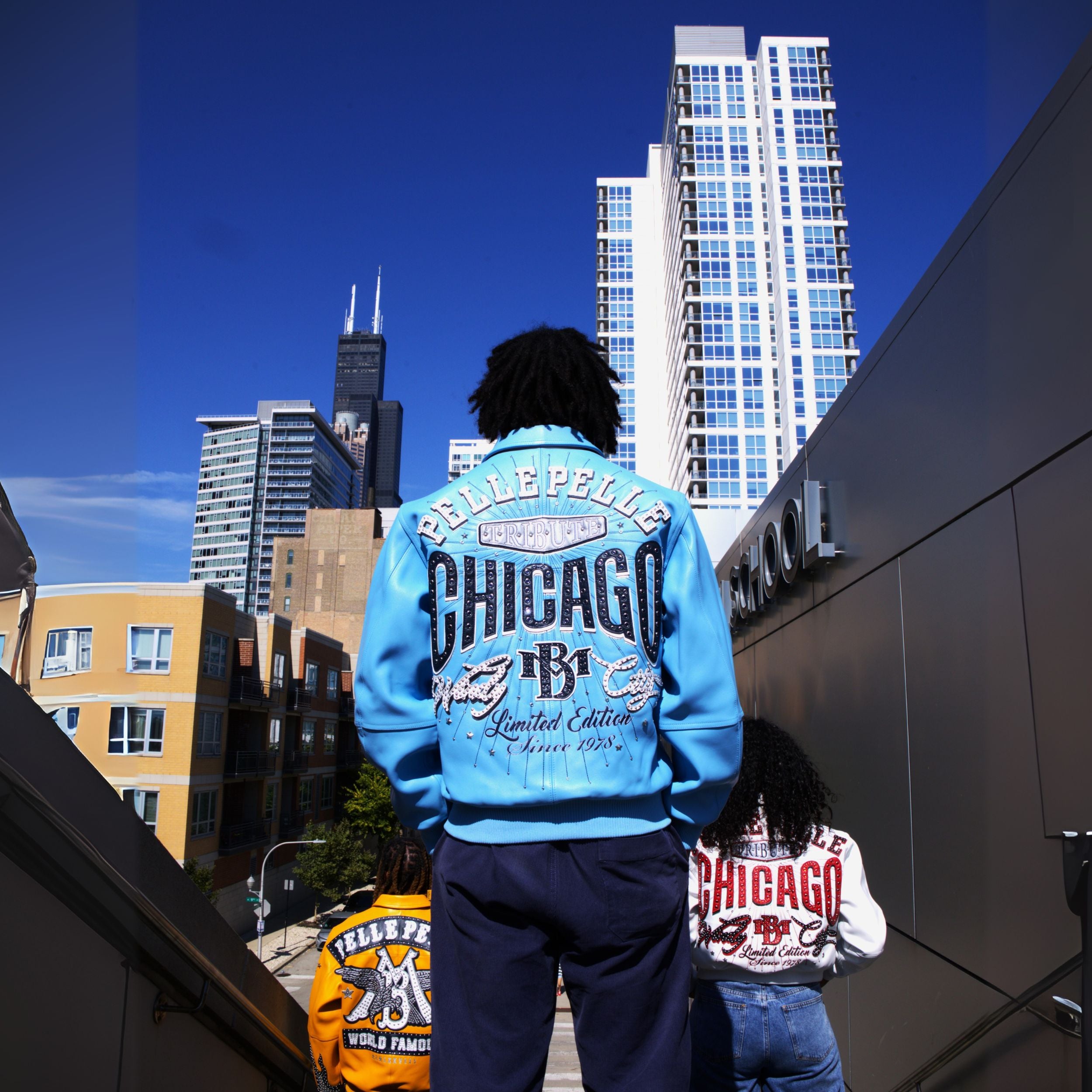 Pelle-Pelle X TB Men's Windy City Leather Jacket