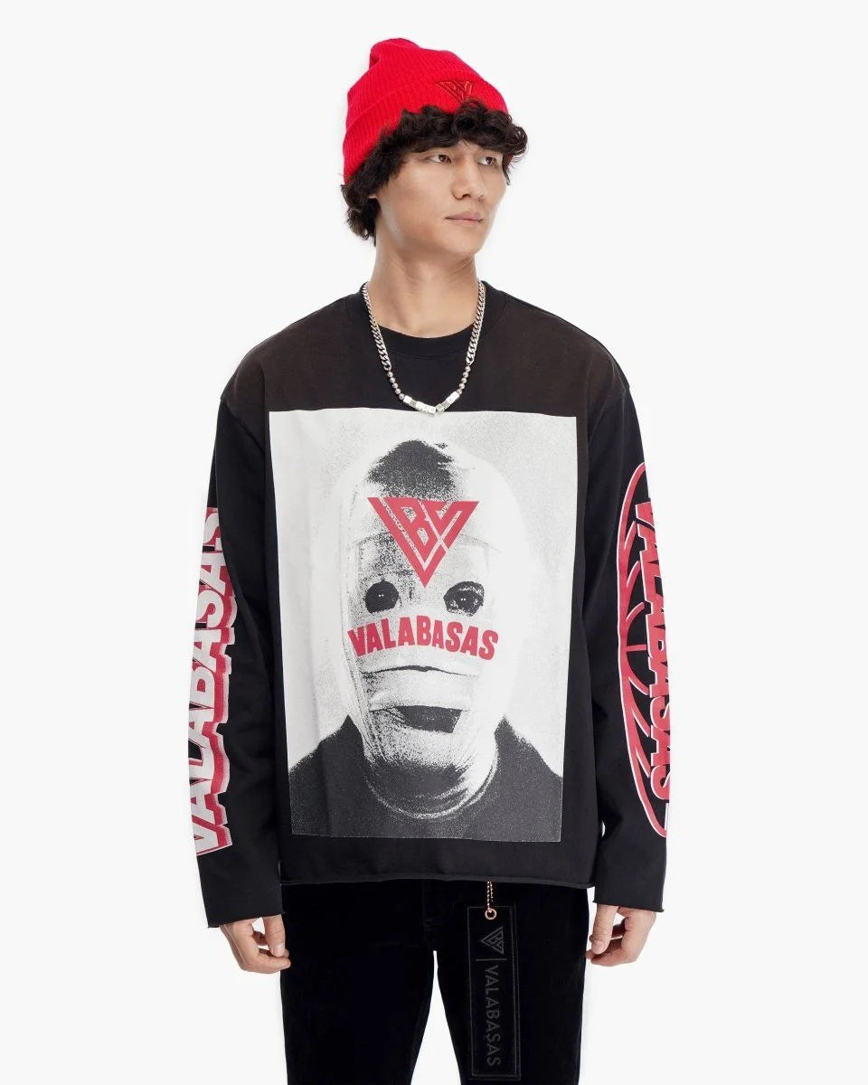 Men's Mummy Vintage Long Sleeve T-Shirt