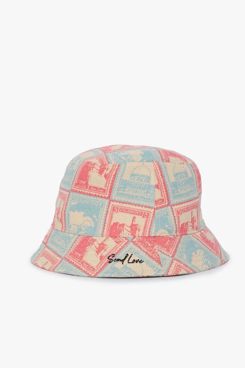 Sending Bucket Hat Red Valabasas - Tops and Bottoms USA
