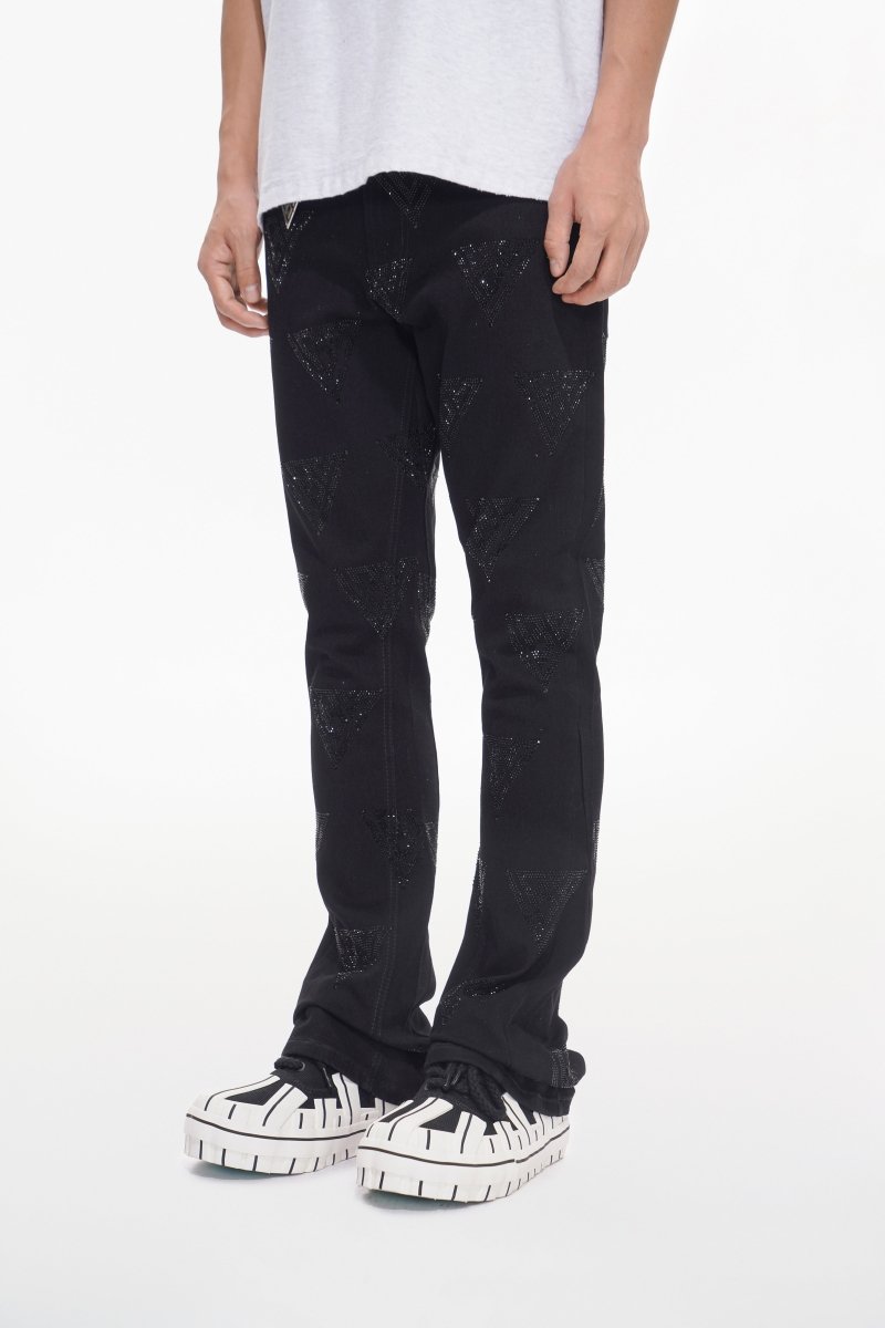 Men's Show Jet Stacked Denim Pant