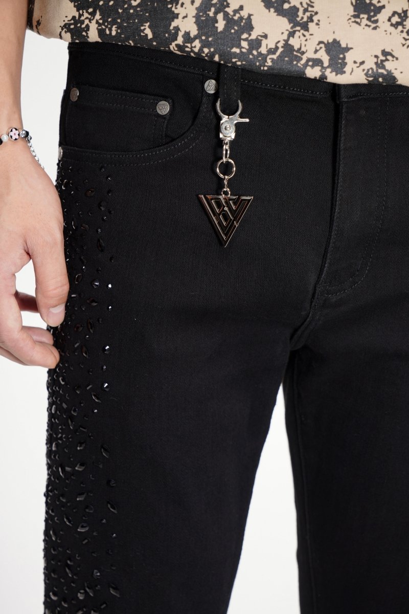 Men's Stock Jet Stacked Flare Denim Pant