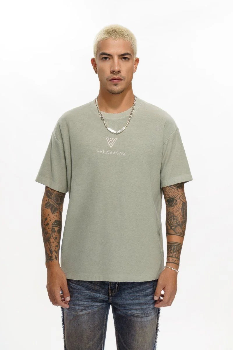 Men's Vlogo Washed T-Shirt
