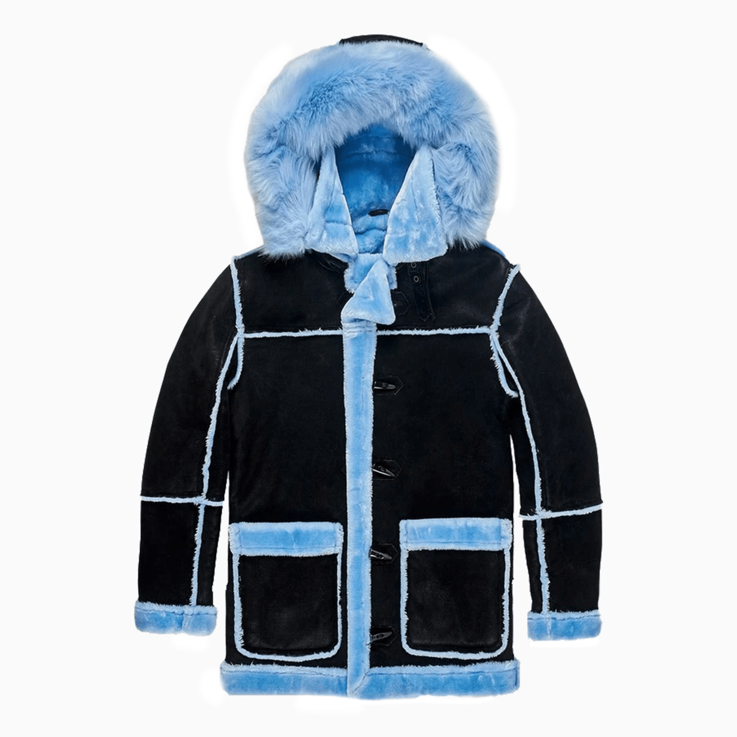 Jordan Craig Men s Denali Hooded Shearling Coat