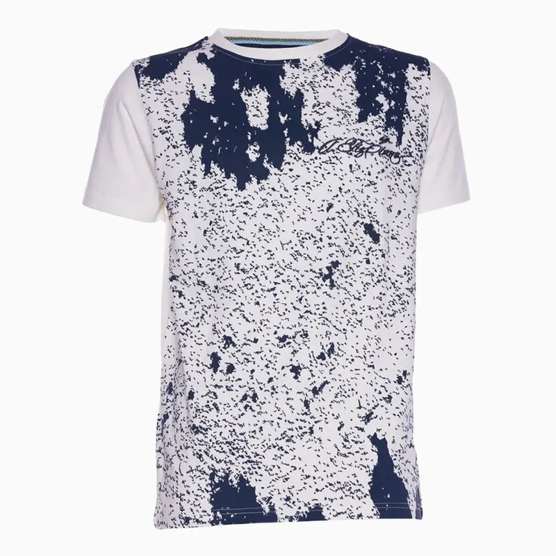 A-Tiziano Men's Kellen Graphic Print Crew Neck T-Shirt