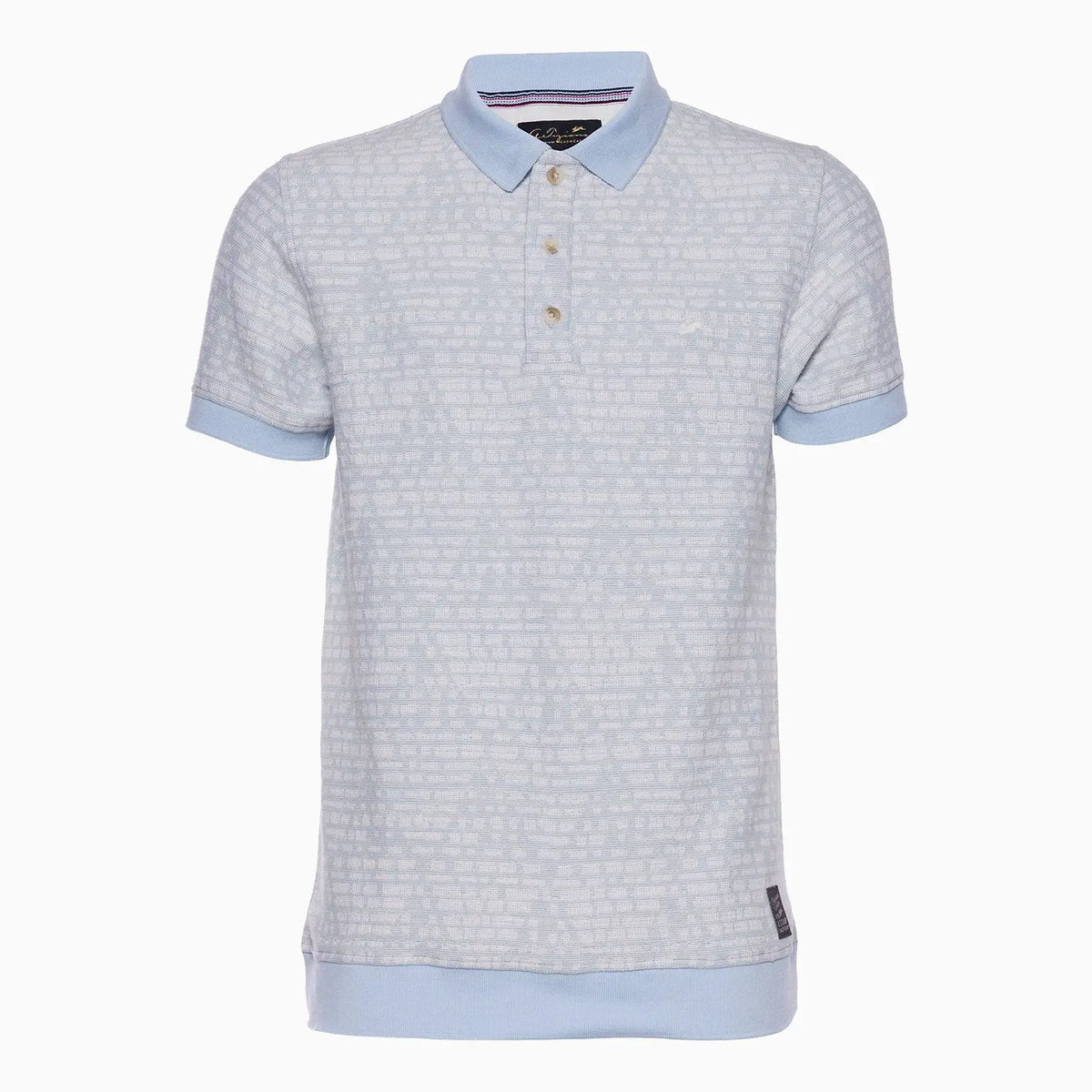 Men's Pharrel Sweater Knit Polo A Tiziano - Tops and Bottoms USA