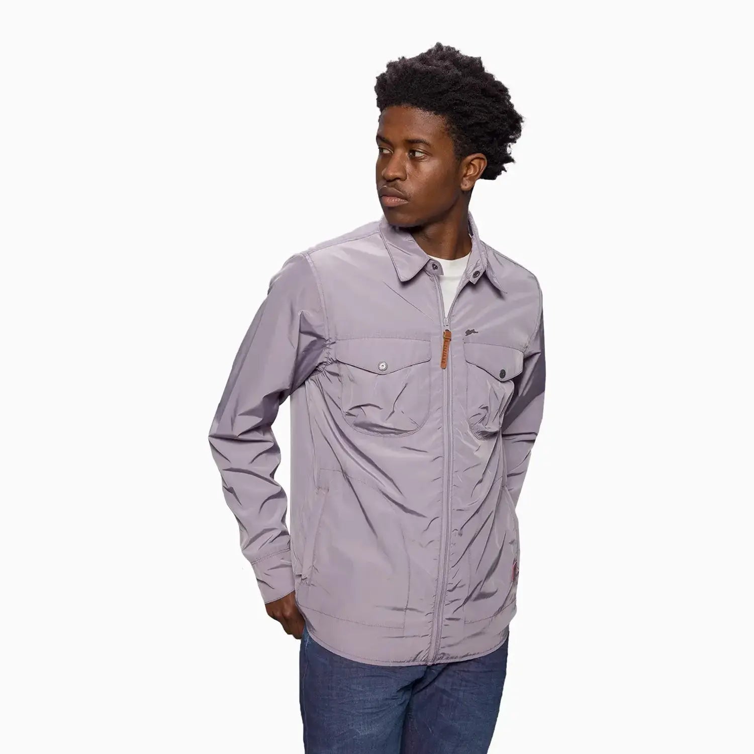 Men's Yanik Taffeta Shirt Jacket
