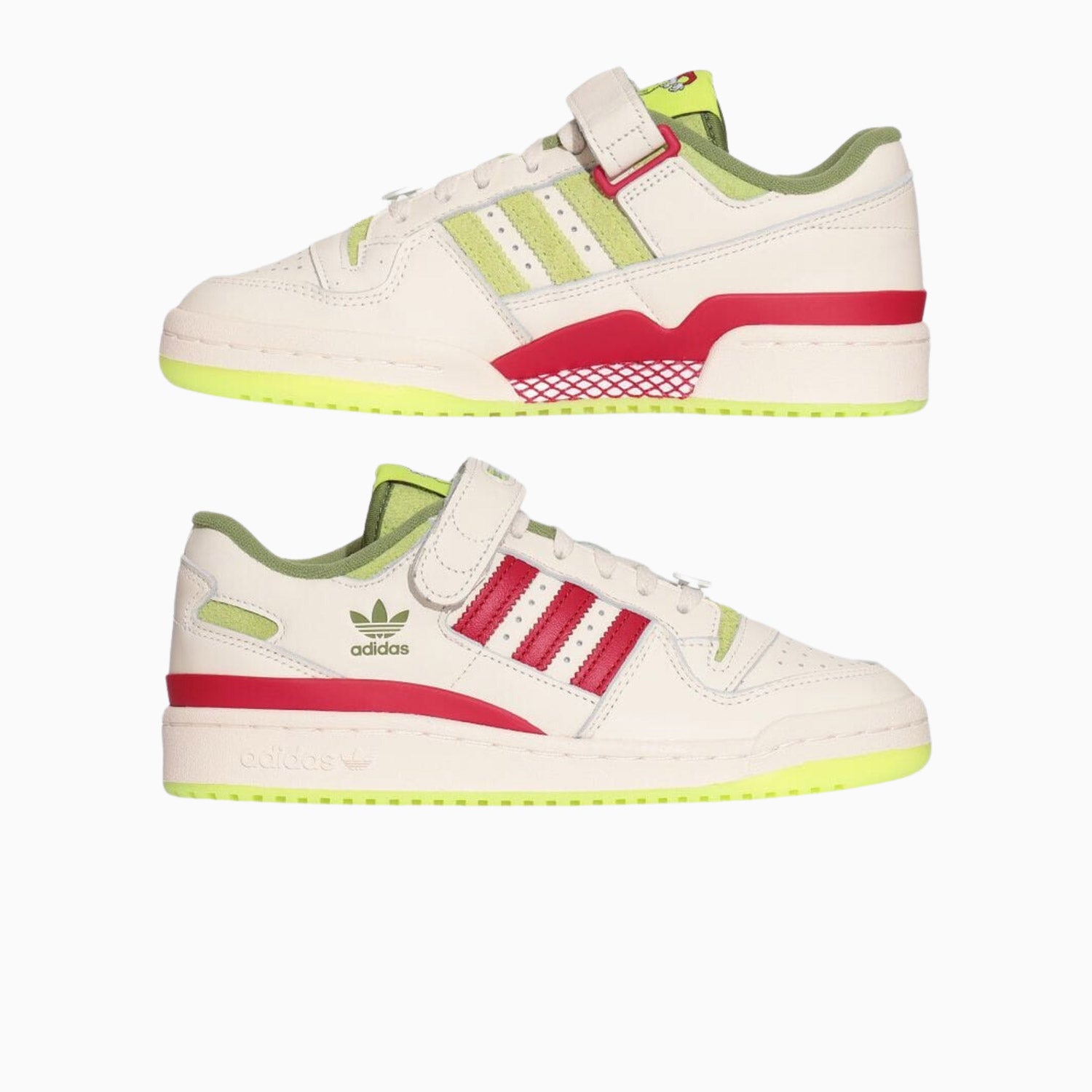 adidas Kid's The Grinch X adidas Forum Low "Green" Grade School adidas Kid's The Grinch X adidas Forum Low "Green" Grade School