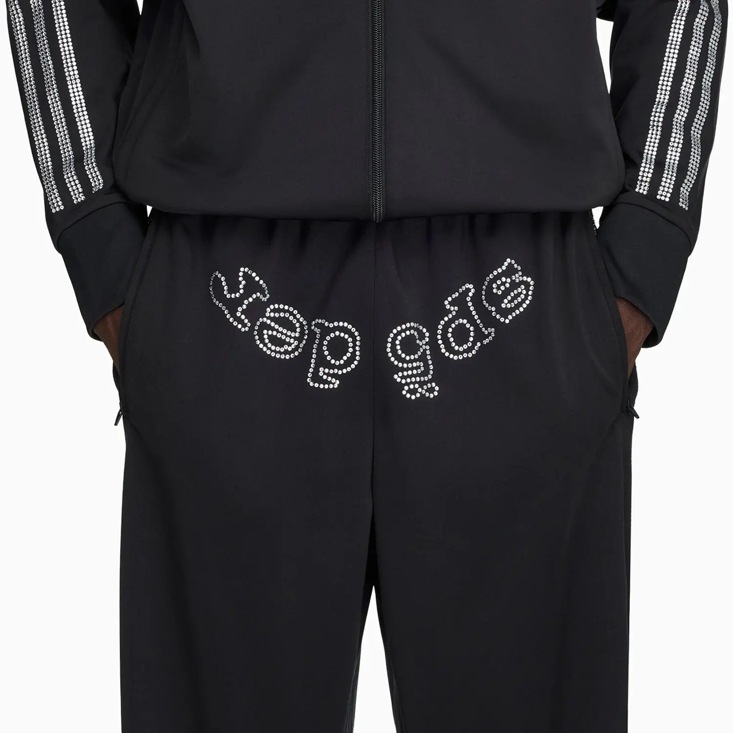 Men's Originals Sp5Der Rhinestone Track Pant adidas - Tops and Bottoms USA