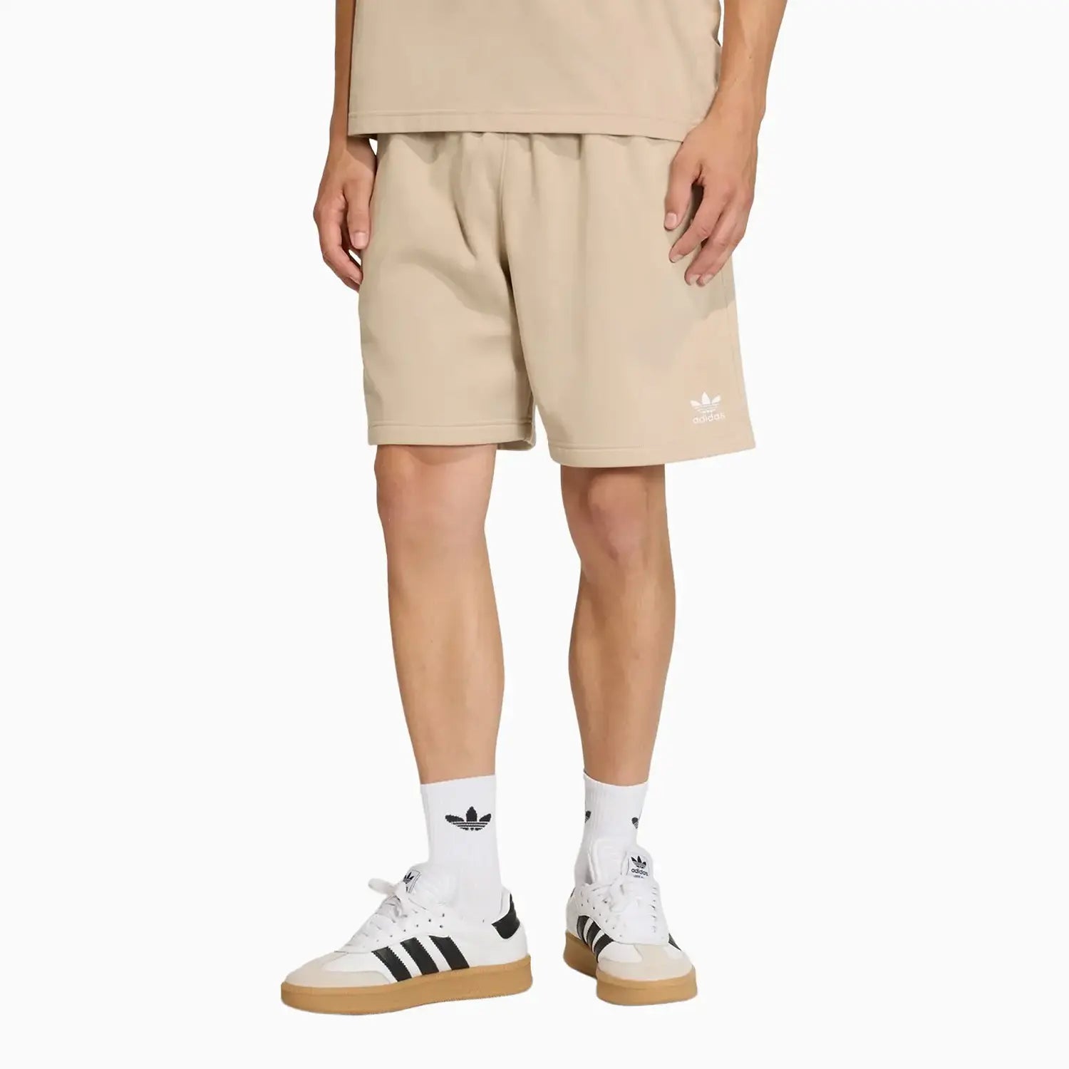 Men's Trefoil Essentials T-Shirt and Shorts Outfit