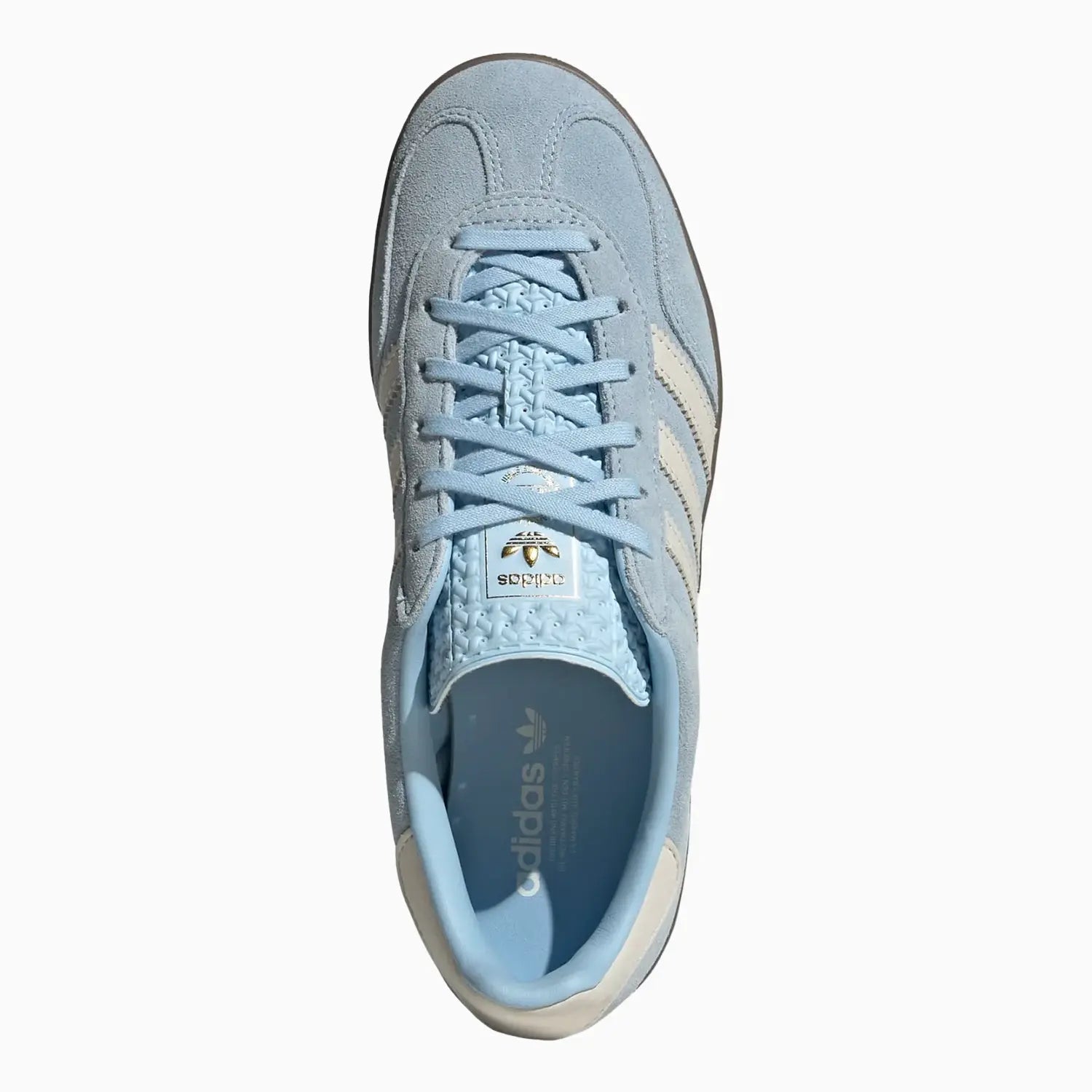 Women's Originals Gazelle Indoor "Clear Sky Sky White" adidas - Tops and Bottoms USA