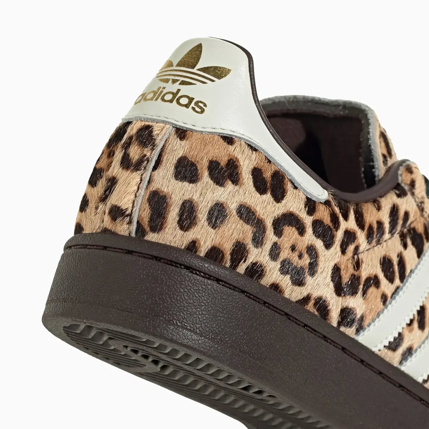 adidas Women's Superstar II "Leopard Dark Brown Ivory"