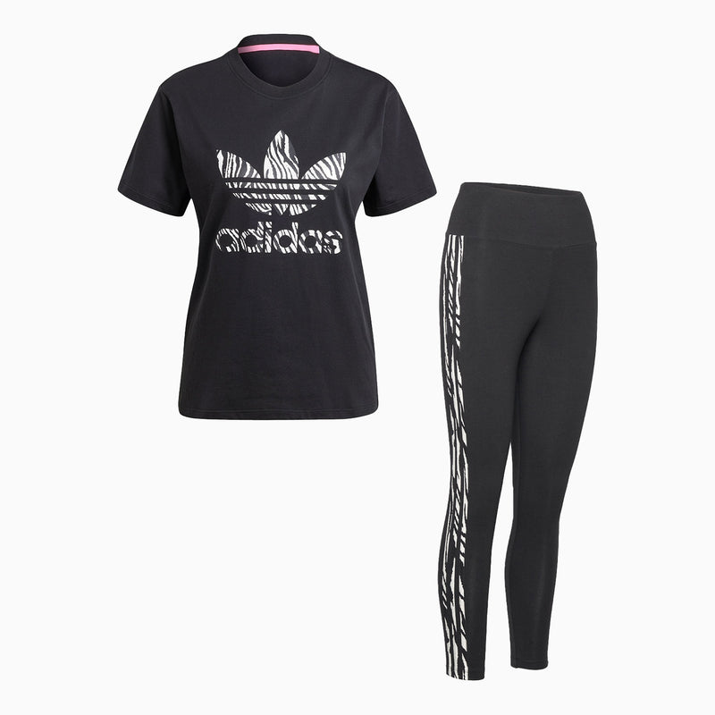 Adidas Women's Zebra Animal Print Outfit