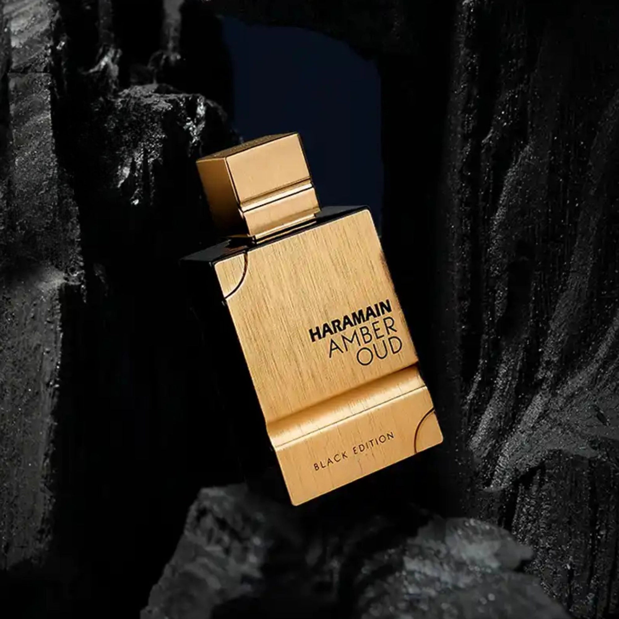 Men's Amber Oud Black Edition EDP 3.4 oz Al Haramain - Tops and Bottoms USA