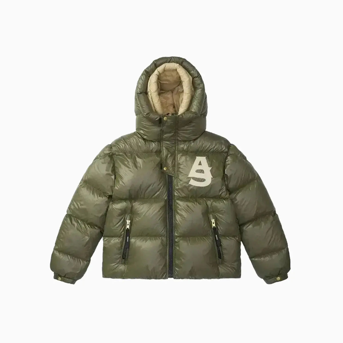 Alpha Style Men's Kudu Double Hood Down Jacket