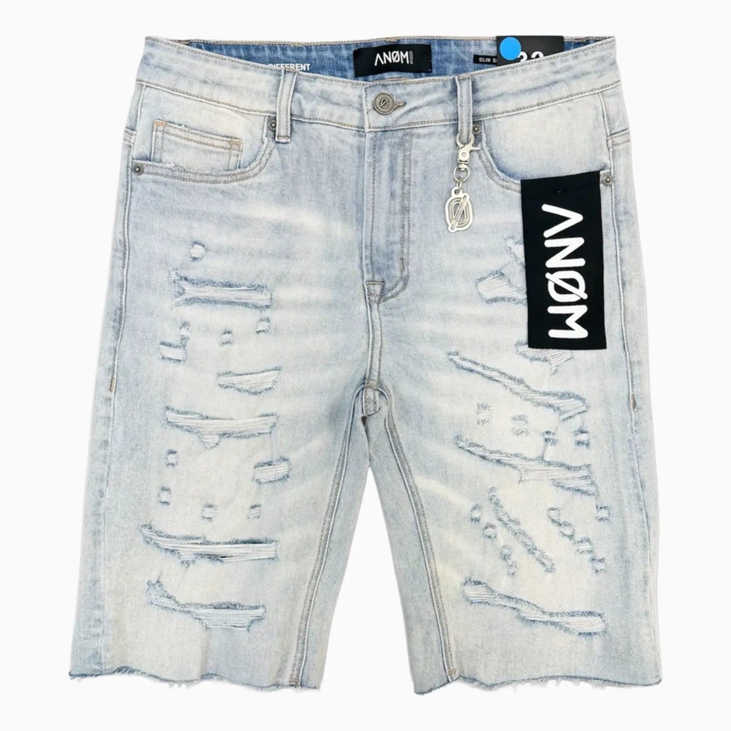 Men's Prime Denim Shorts Anom - Tops and Bottoms USA