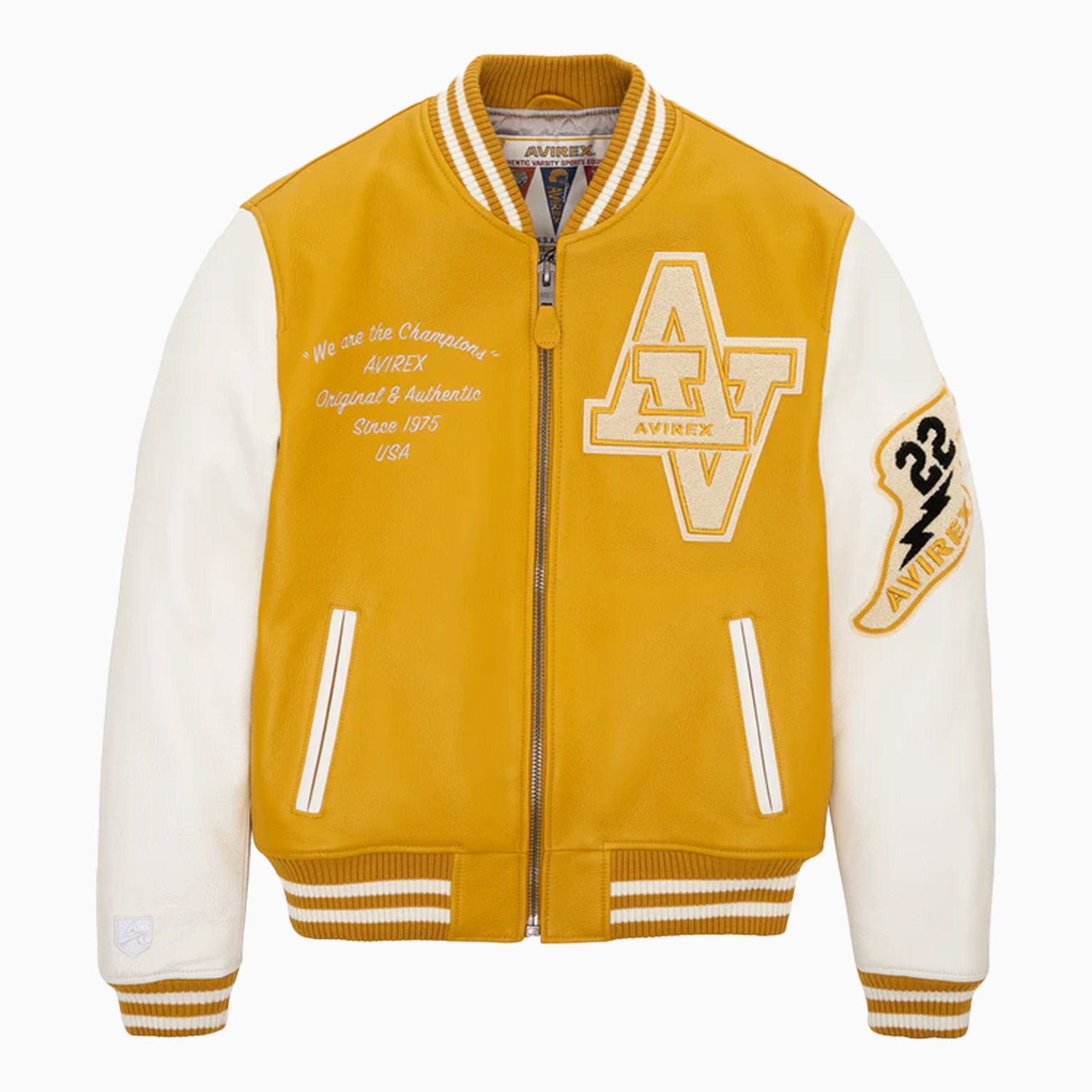 Men's Wildcat Varsity Leather Jacket