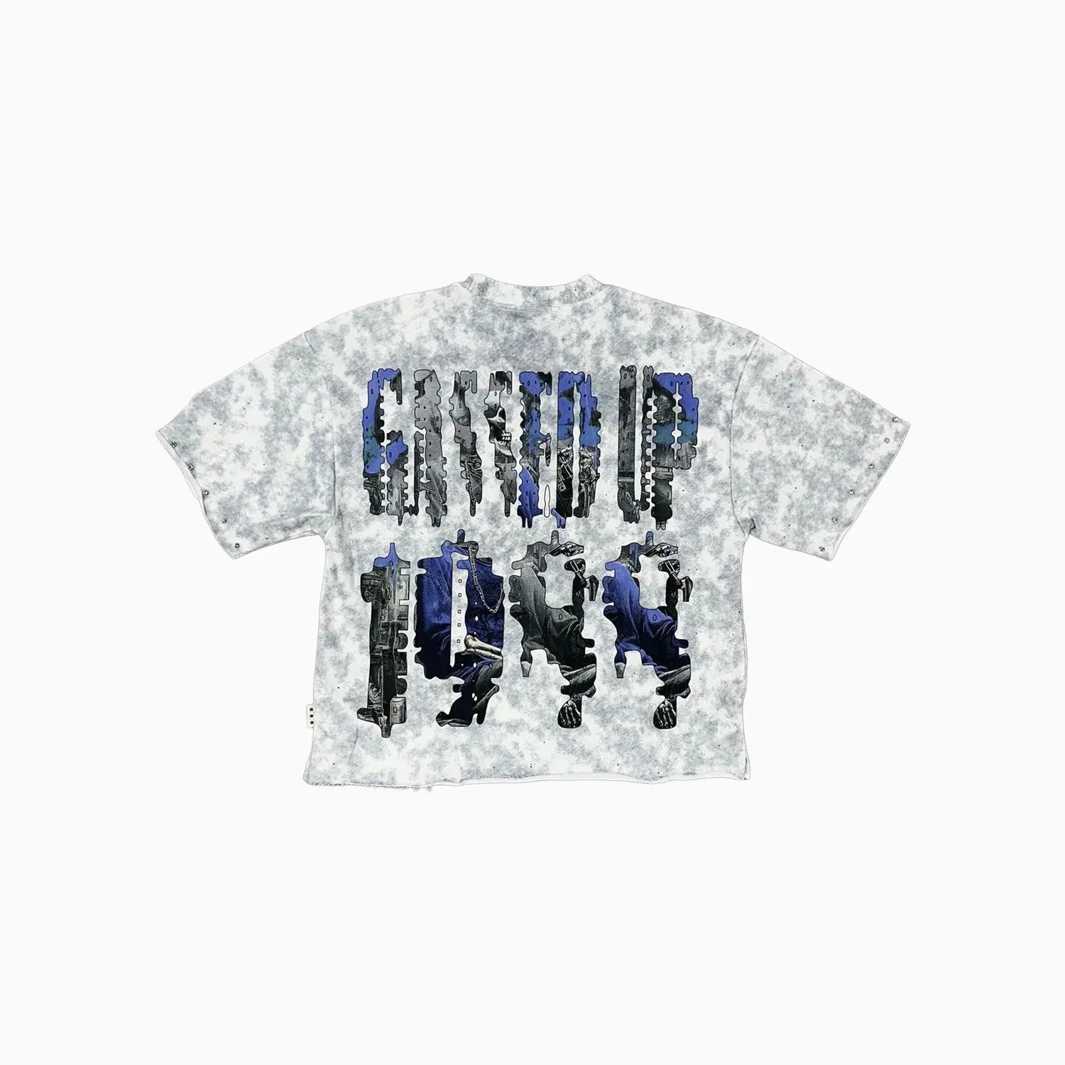 Kid's Gassed F Terry Cropped T-Shirt