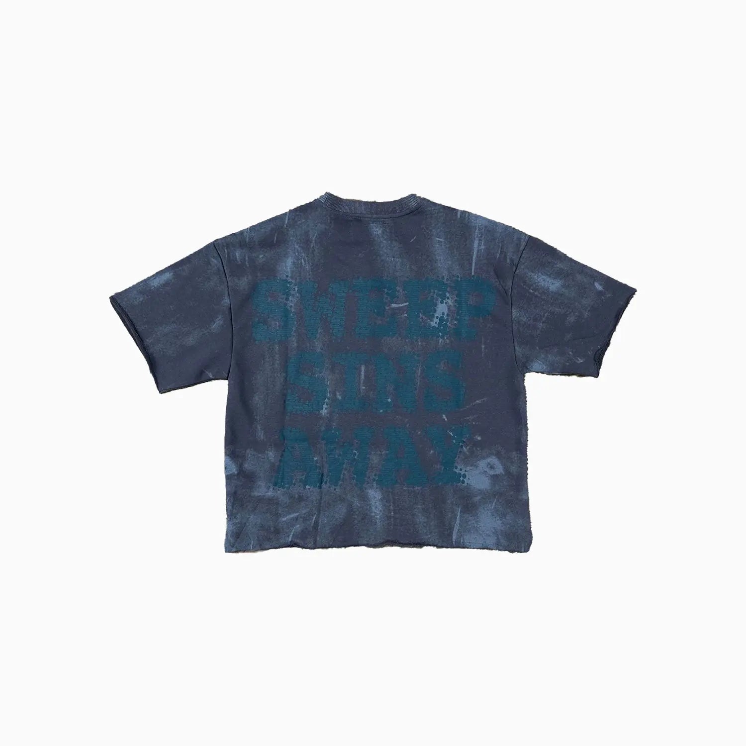 Men's Blow F Terry Cropped T-Shirt