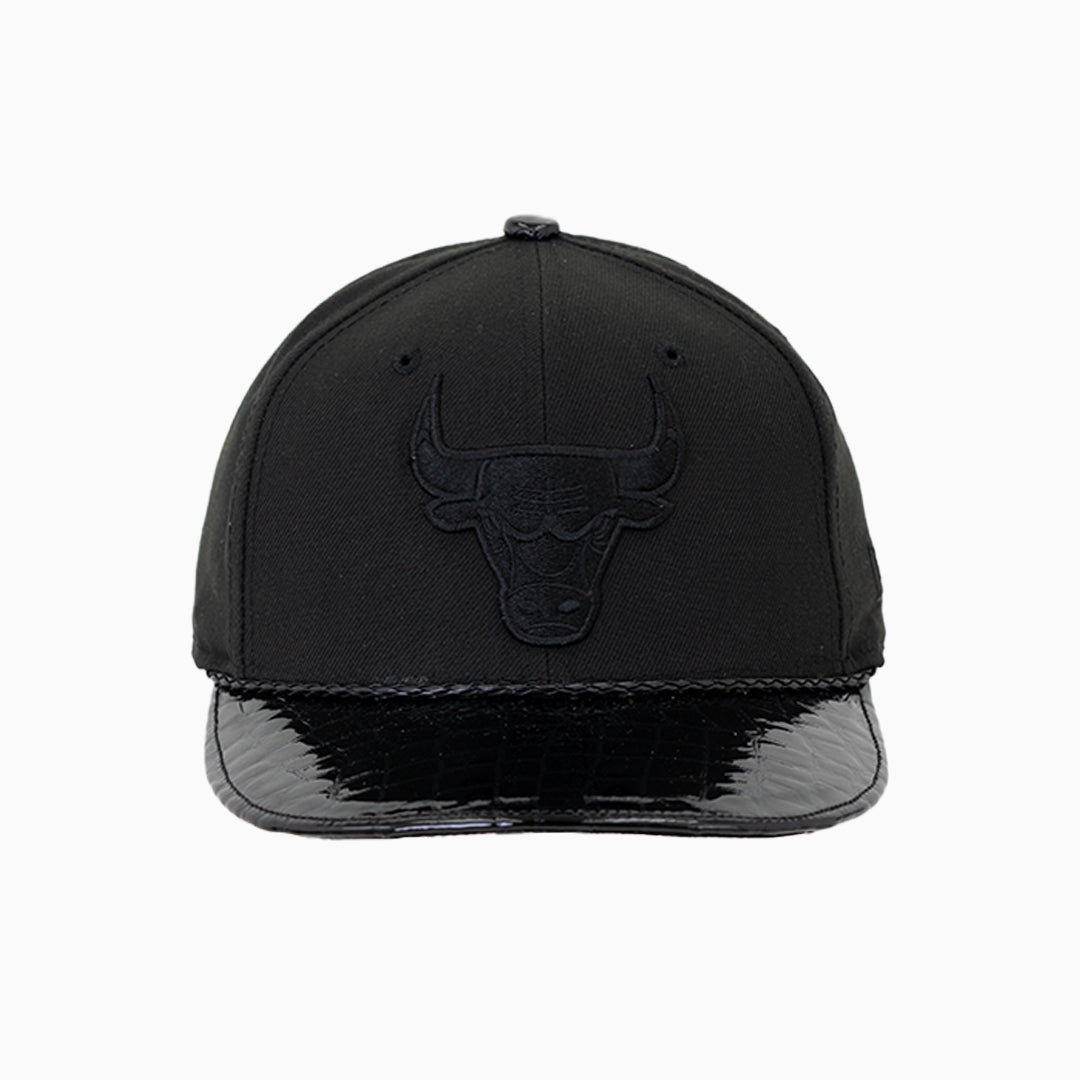 breyers-buck-50-chicago-bulls-hat-with-leather-visor-breyers-tcbh-black